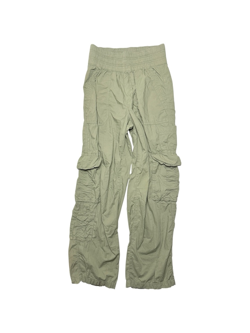 aerie Olive Green Wide-Leg Cargo Pants XS